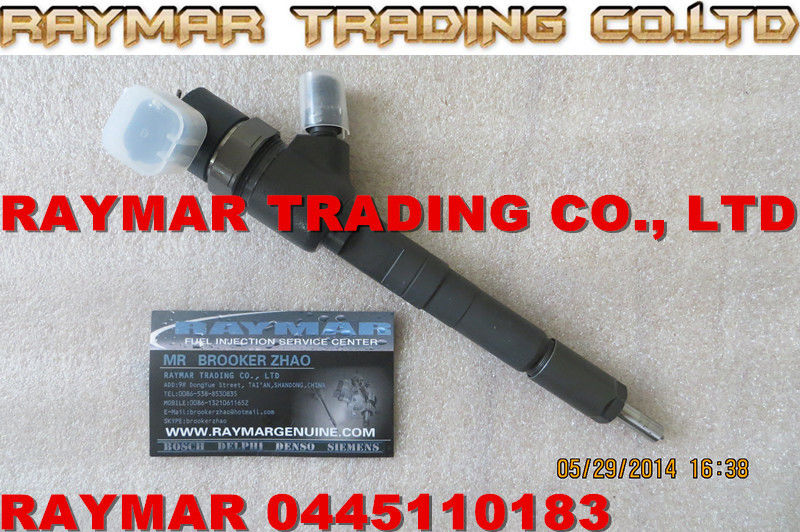 BOSCH common rail injector 0445110183 for FIAT 55197124, 55197875, FORD 9S51-9F593-BA