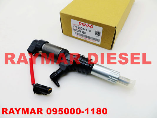 Injetor de combustível comum genuíno do trilho de DENSO 095000-1180, 9709500-118 para MITSUBISHI 6M60T ME300331