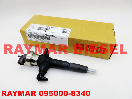 Injetor de combustível diesel genuíno de DENSO 095000-8340 para ISUZU 4JJ1 3.0L 8-97435030-0, 8974350300, 8981066932, 8-98106693-2